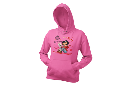 "LOVE IS IN THE AIR WITH BETTY BOO" - VALENTINE'S GRAPHIC DESIGN