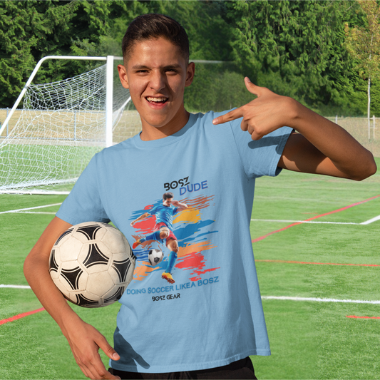 "BOSZ DUDE - DOING SOCCER LIKEA BOSZ" BOSZ GEAR