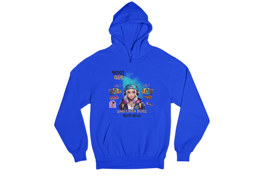 "BOSZ GIRL -  SING LIKEA BOSZ" BOSZ GEAR HOODIE