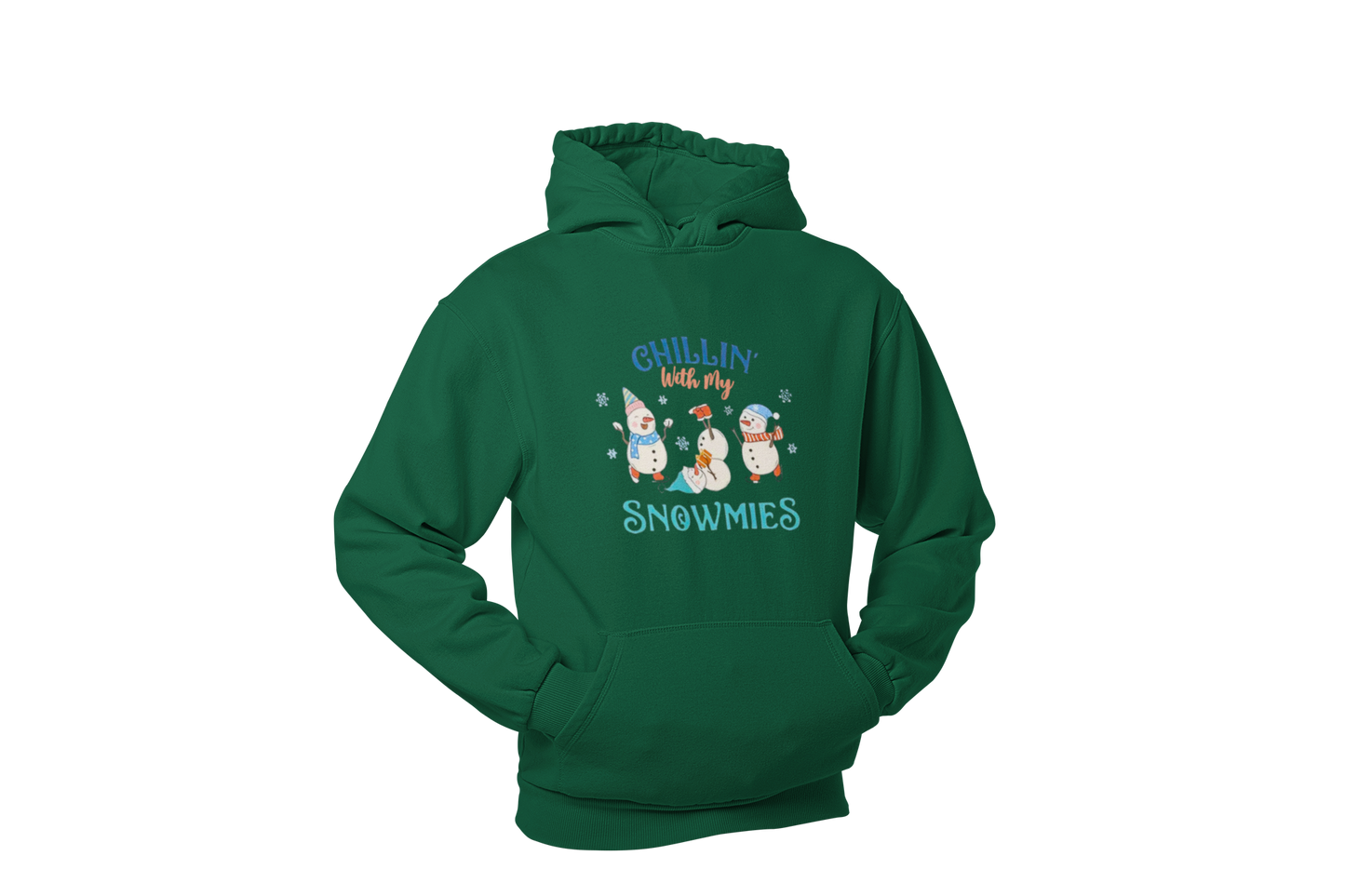 "CHILLIN WITH MY SNOWMIES" SIGNATURE HOLIDAY DESIGN