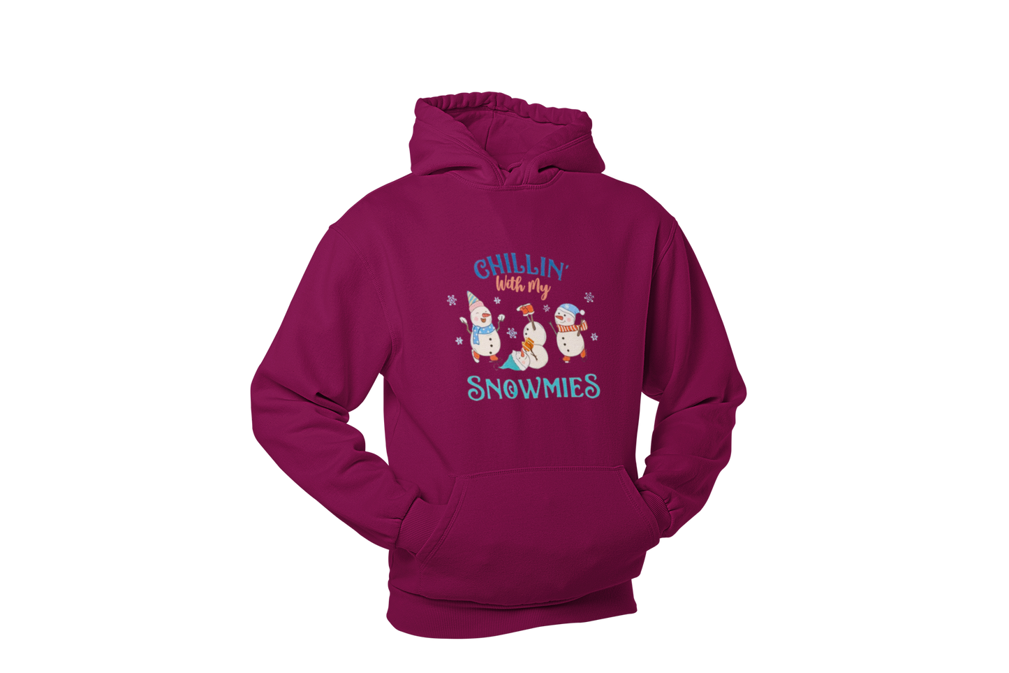 "CHILLIN WITH MY SNOWMIES" SIGNATURE HOLIDAY DESIGN