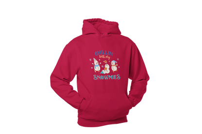 "CHILLIN WITH MY SNOWMIES" SIGNATURE HOLIDAY DESIGN