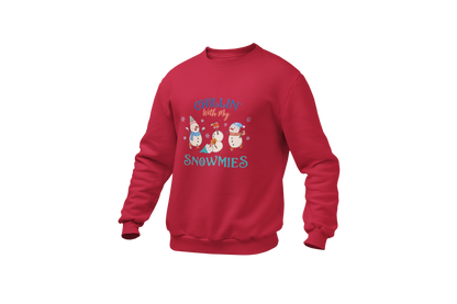 "CHILLIN WITH MY SNOWMIES" SIGNATURE HOLIDAY DESIGN