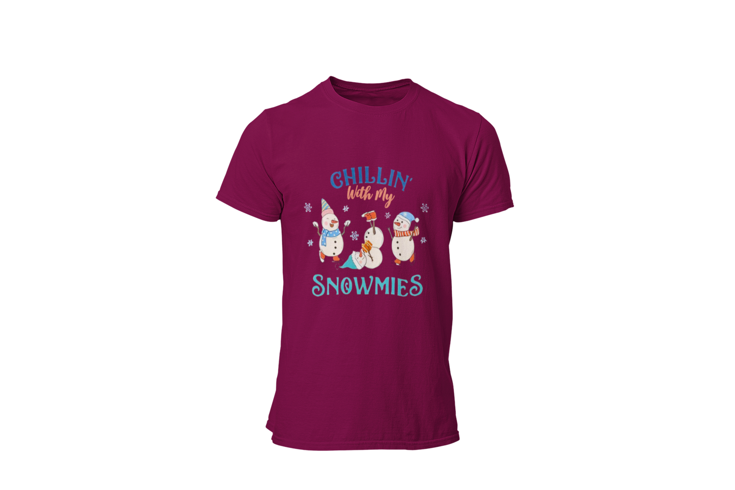 "CHILLIN WITH MY SNOWMIES" SIGNATURE HOLIDAY DESIGN