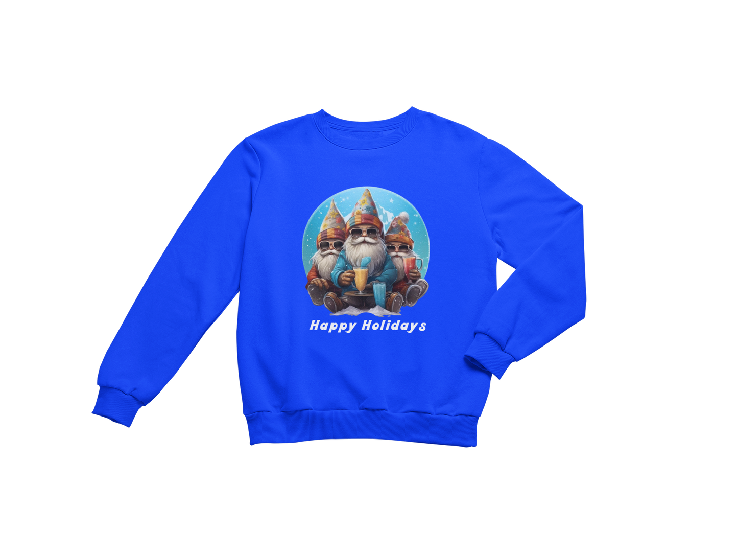 "HAPPY HOLIDAYS FROM THE KOOL SANTA GNOMES" SIGNATURE HOLIDAY DESIGN