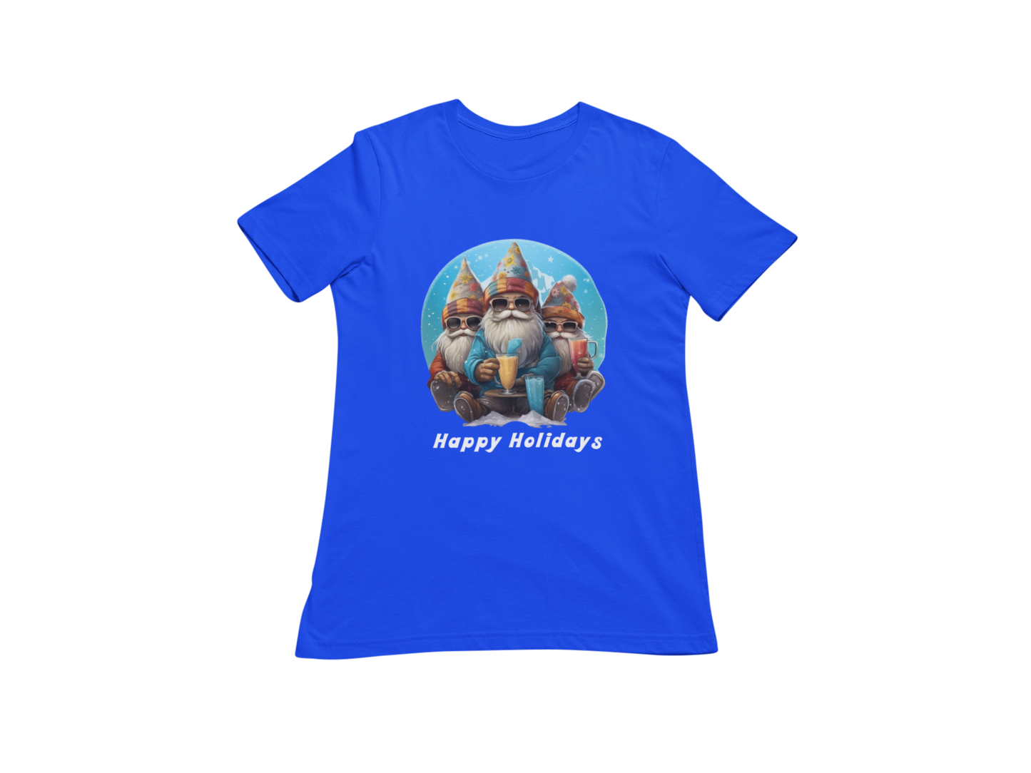 "HAPPY HOLIDAYS FROM THE KOOL SANTA GNOMES" SIGNATURE HOLIDAY DESIGN