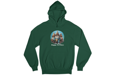 "HAPPY HOLIDAYS FROM THE KOOL SANTA GNOMES" SIGNATURE HOLIDAY DESIGN