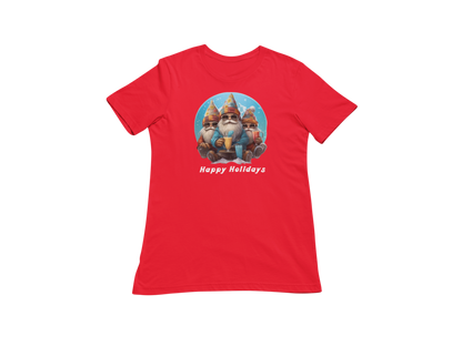 "HAPPY HOLIDAYS FROM THE KOOL SANTA GNOMES" SIGNATURE HOLIDAY DESIGN