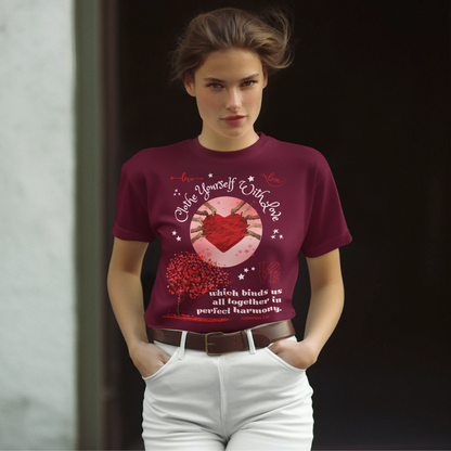 "CLOTHE YOURSELF IF WITH LOVE - COLOSSIANS 3:14" SIGNATURE CUSTOM DESIGN