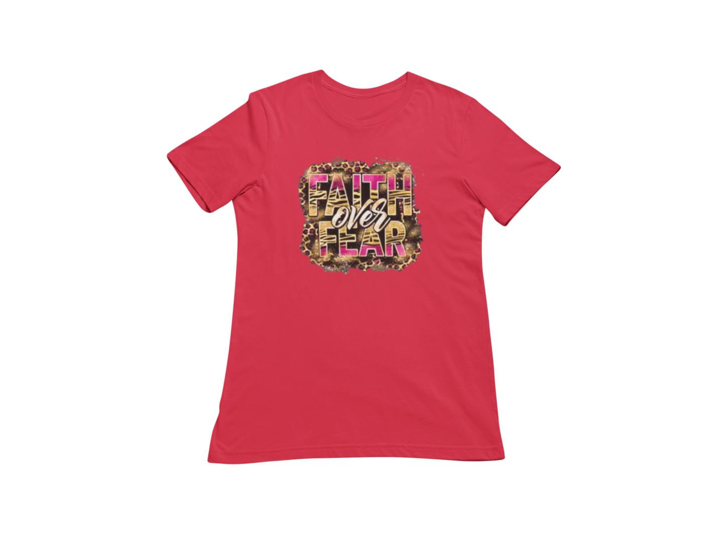 "FAITH OVER FEAR" GRAPHIC PRINT