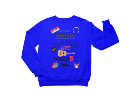 "WITHOUT MUSIC LIFE WOULD BE ♭ (FLAT)