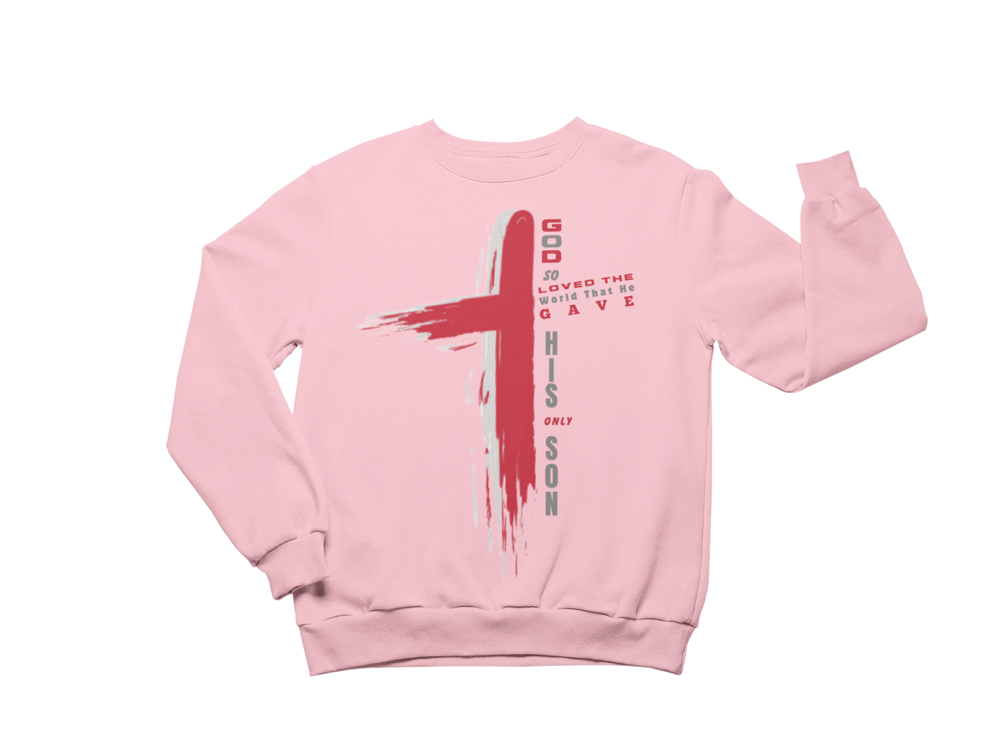 "GOD SO LOVED CROSS" CUSTOM GRAPHIC DESIGN