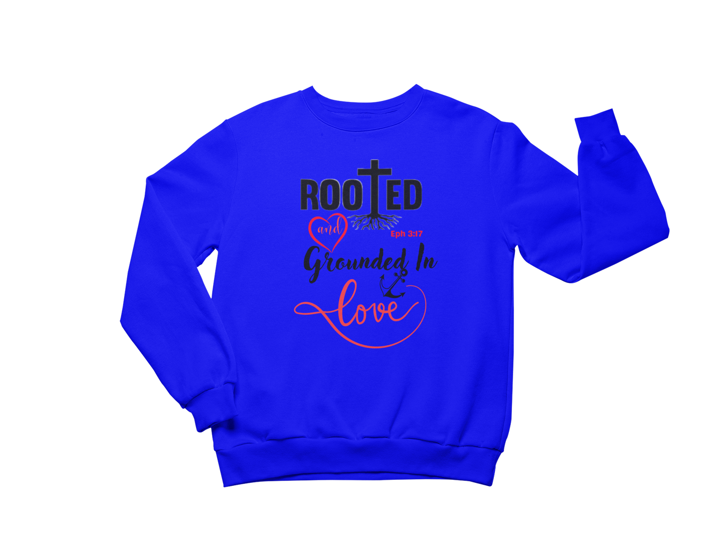 "ROOTED N GROUNDED IN LOVE" CUSTOM GRAPHIC DESIGN