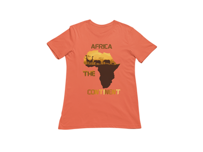 "AFRICA THE CONTINENT" CUSTOM GRAPHIC DESIGN