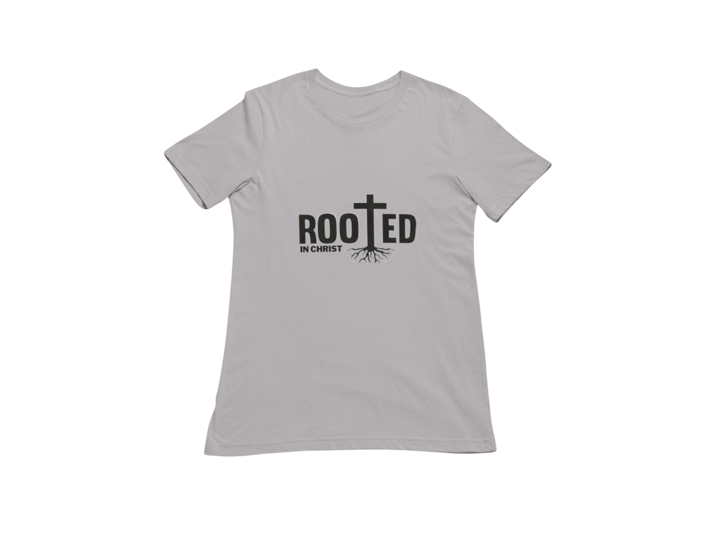 "ROOTED IN CHRIST" GRAPHIC PRINT