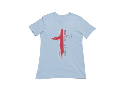 "GOD SO LOVED CROSS" CUSTOM GRAPHIC DESIGN