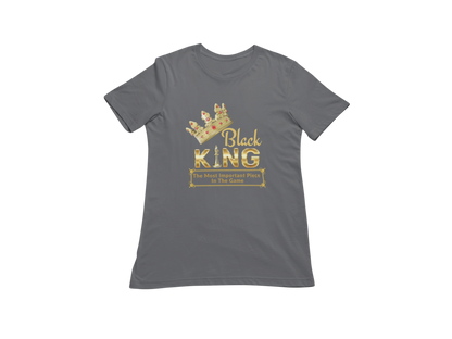 "BLACK KING -  THE MOST IMPORTANT PIECE IN THE GAME" CUSTOM DESIGN