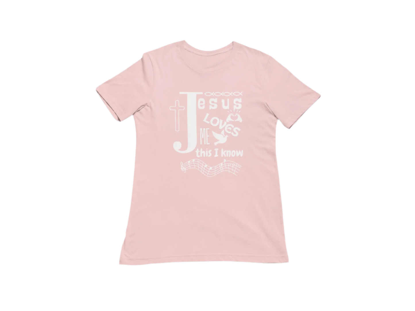 "JESUS LOVES ME THIS I KNOW" CUSTOM GRAPHIC