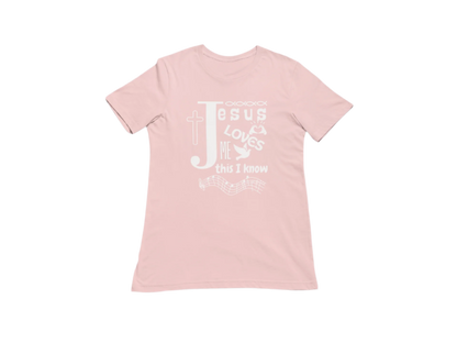 "JESUS LOVES ME THIS I KNOW" CUSTOM GRAPHIC