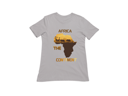 "AFRICA THE CONTINENT" CUSTOM GRAPHIC DESIGN