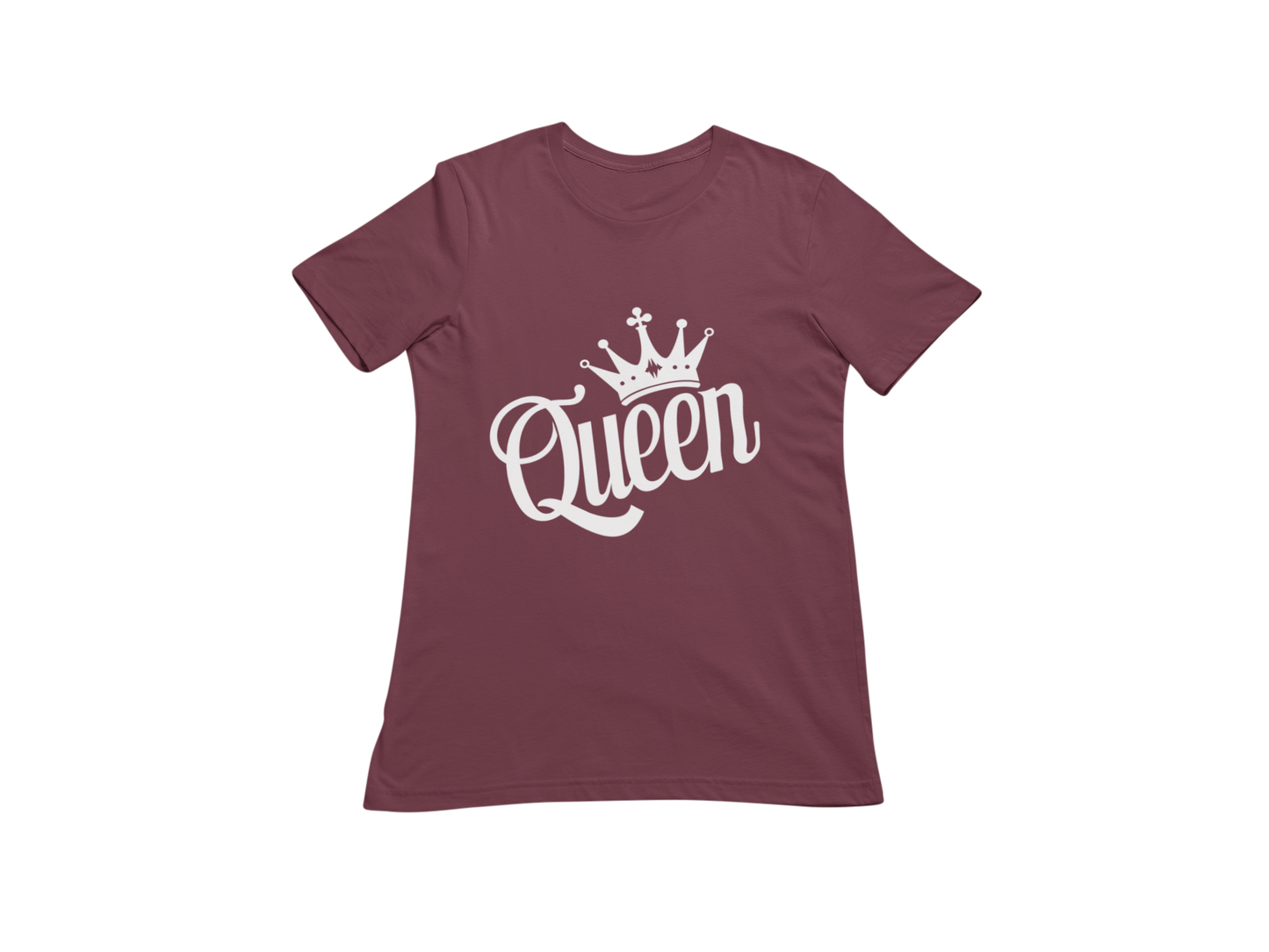 "QUEEN CROWN" GRAPHIC PRINT