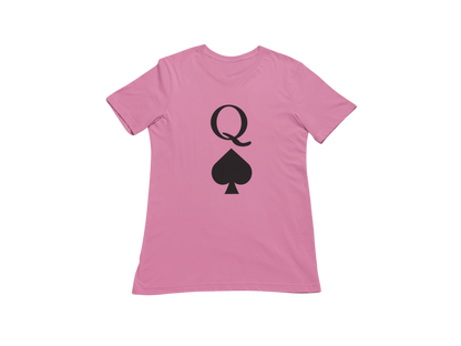 "Q~ SPADE" GRAPHIC PRINT