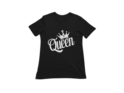 "QUEEN CROWN" GRAPHIC PRINT