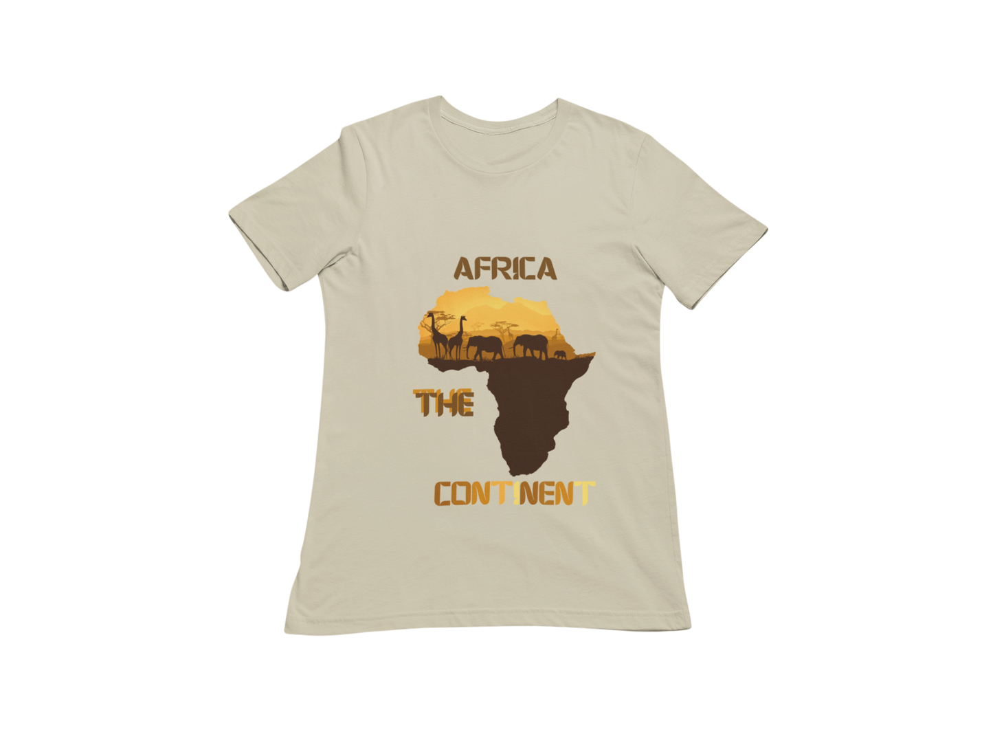 "AFRICA THE CONTINENT" CUSTOM GRAPHIC DESIGN