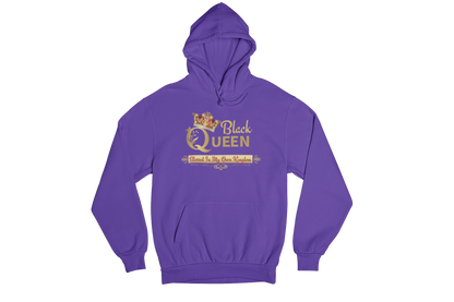 "BLACK QUEEN , BLESSED IN MY OWN KINGDOM" SIGNATURE CUSTOM DESIGN