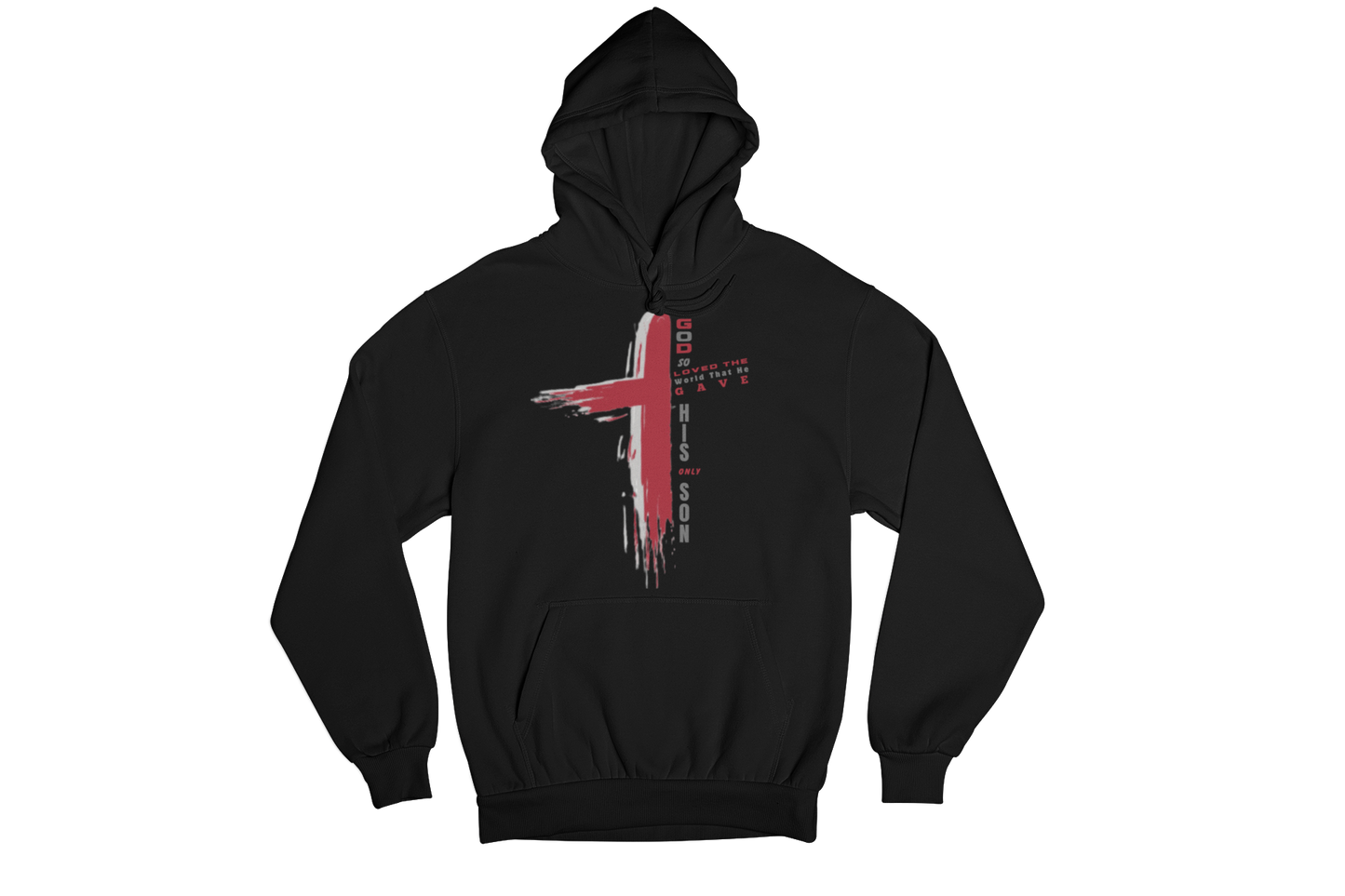 "GOD SO LOVED CROSS" CUSTOM GRAPHIC DESIGN