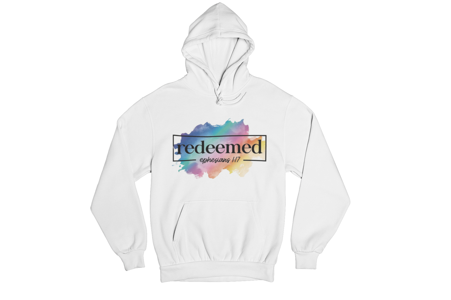 "REDEEMED" EPHESIANS 1:17 GRAPHIC PRINT