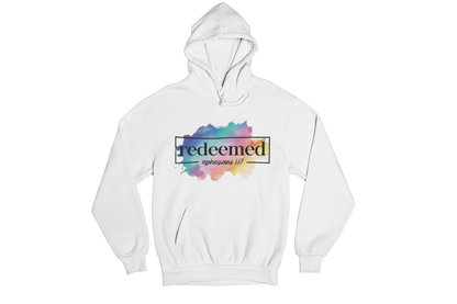 "REDEEMED" EPHESIANS 1:17 GRAPHIC PRINT