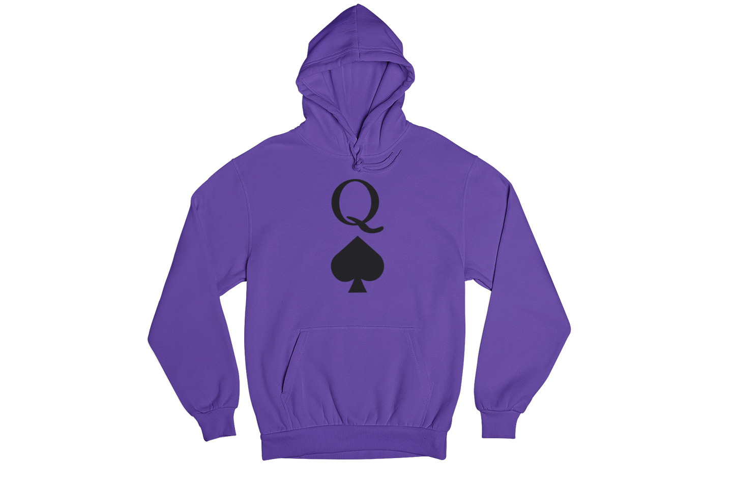 "Q~ SPADE" GRAPHIC PRINT