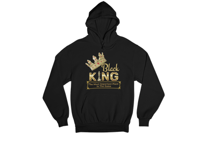 "BLACK KING -  THE MOST IMPORTANT PIECE IN THE GAME" CUSTOM DESIGN