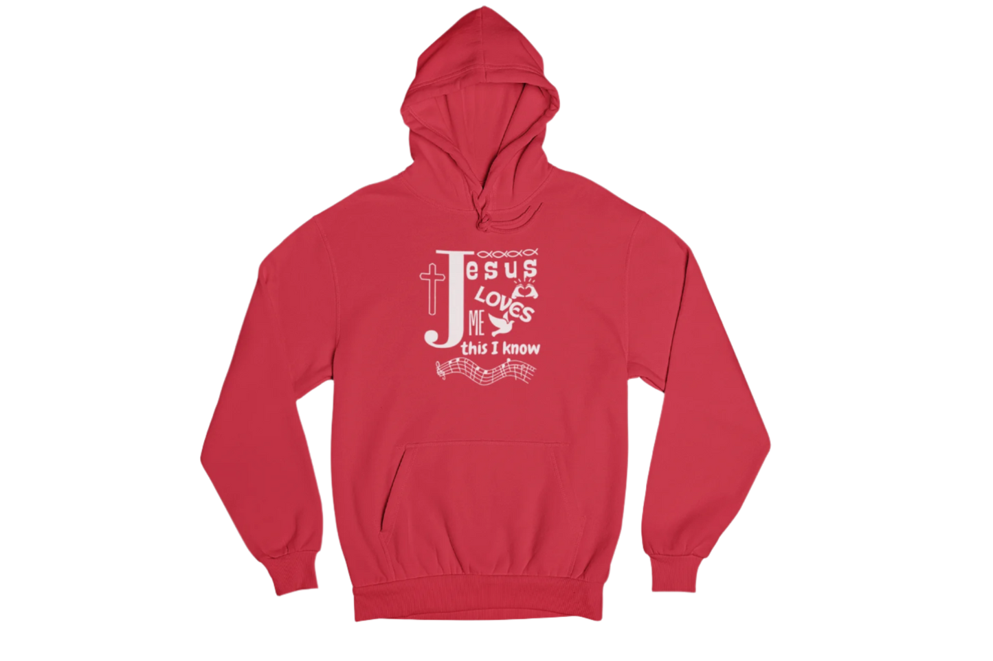 "JESUS LOVES ME THIS I KNOW" CUSTOM GRAPHIC