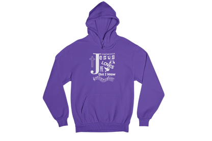 "JESUS LOVES ME THIS I KNOW" CUSTOM GRAPHIC