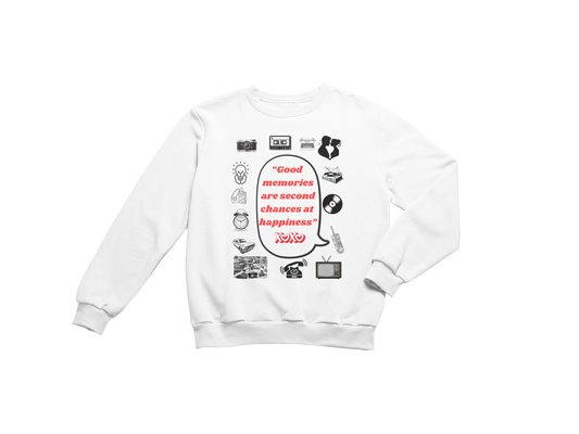 "GOOD MEMORIES" SIGNATURE CUSTOM SWEATSHIRT