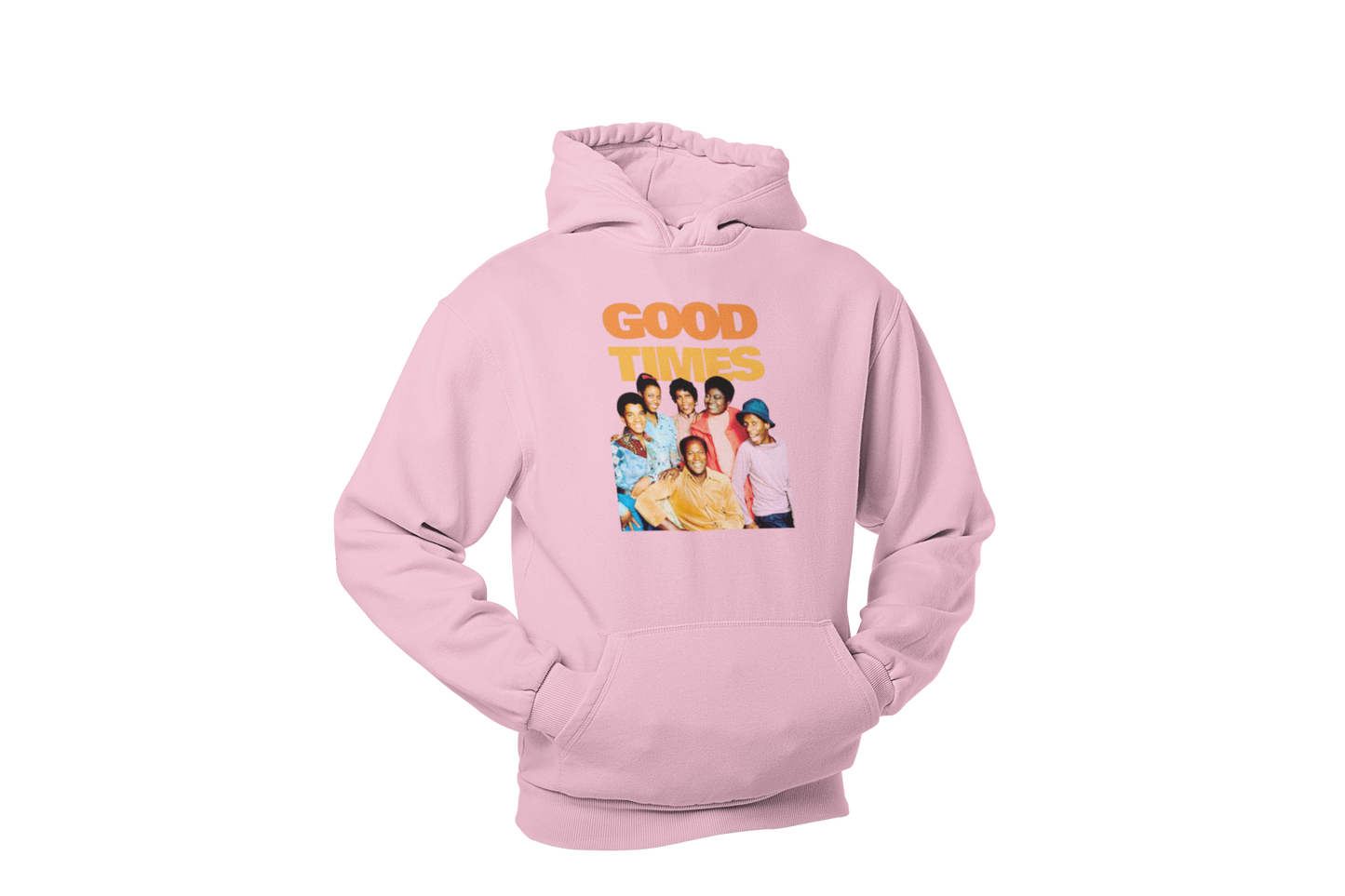 "GOOD TIMES - THE EVENS FAMILY" GRAPHIC HOODIE