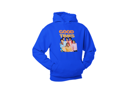"GOOD TIMES - THE EVENS FAMILY" GRAPHIC HOODIE