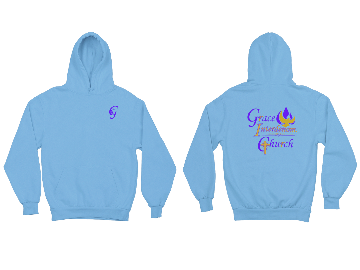 GRACE CHURCH CUSTOM LOGO T-SHIRTS, SWEATSHIRTS, AND HOODIES