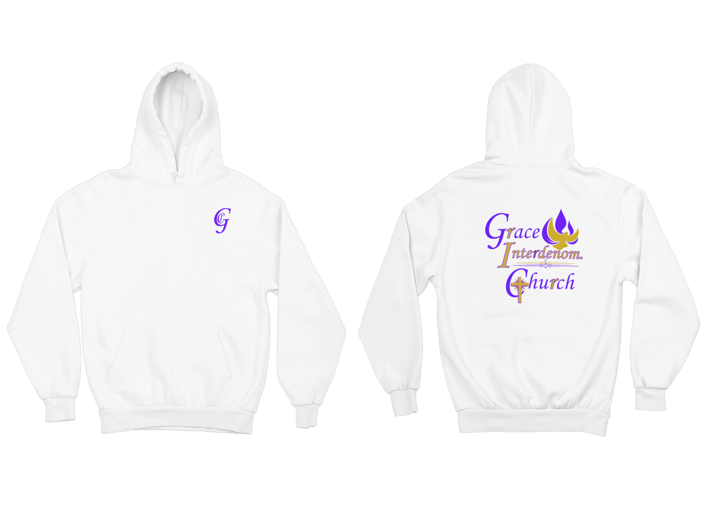 GRACE CHURCH CUSTOM LOGO T-SHIRTS, SWEATSHIRTS, AND HOODIES