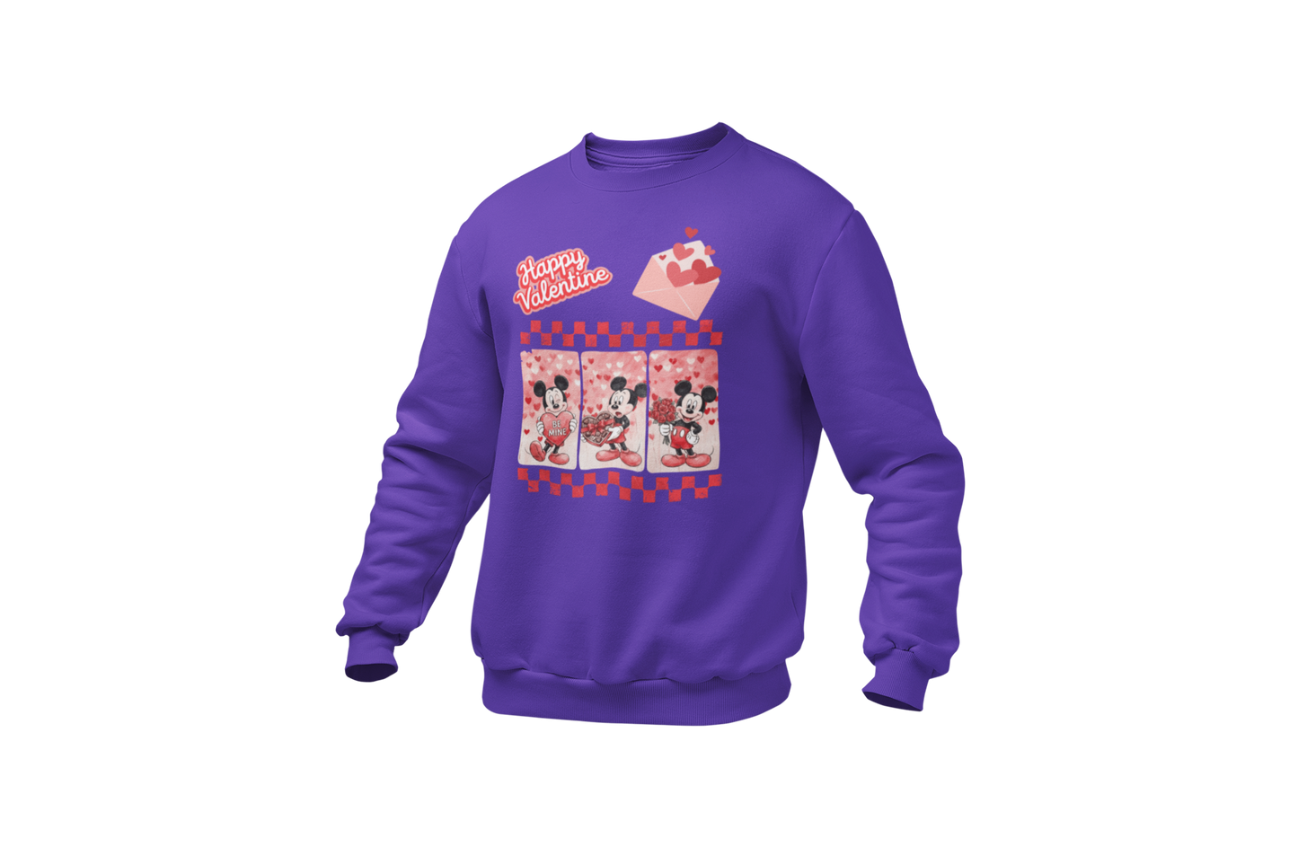 "HAPPY VALENTINE MICKEY " - VALENTINE'S GRAPHIC DESIGN