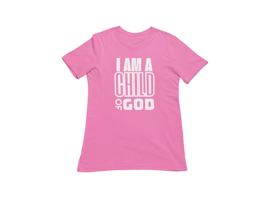 "I AM A CHILD OF GOD" CUSTOM GRAPHIC T-SHIRT