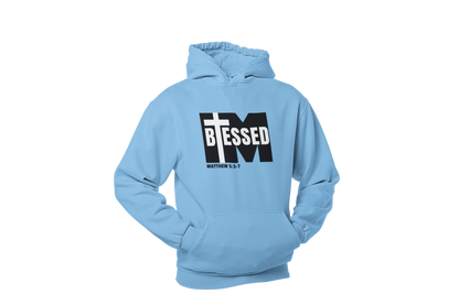 "I'M BLESSED, MATTHEW 5:3-7" FAITH CUSTOM GRAPHIC HOODIE