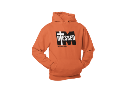 "I'M BLESSED, MATTHEW 5:3-7" FAITH CUSTOM GRAPHIC HOODIE