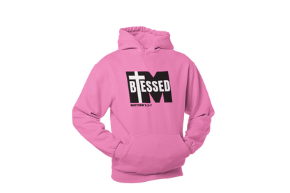 "I'M BLESSED, MATTHEW 5:3-7" FAITH CUSTOM GRAPHIC HOODIE