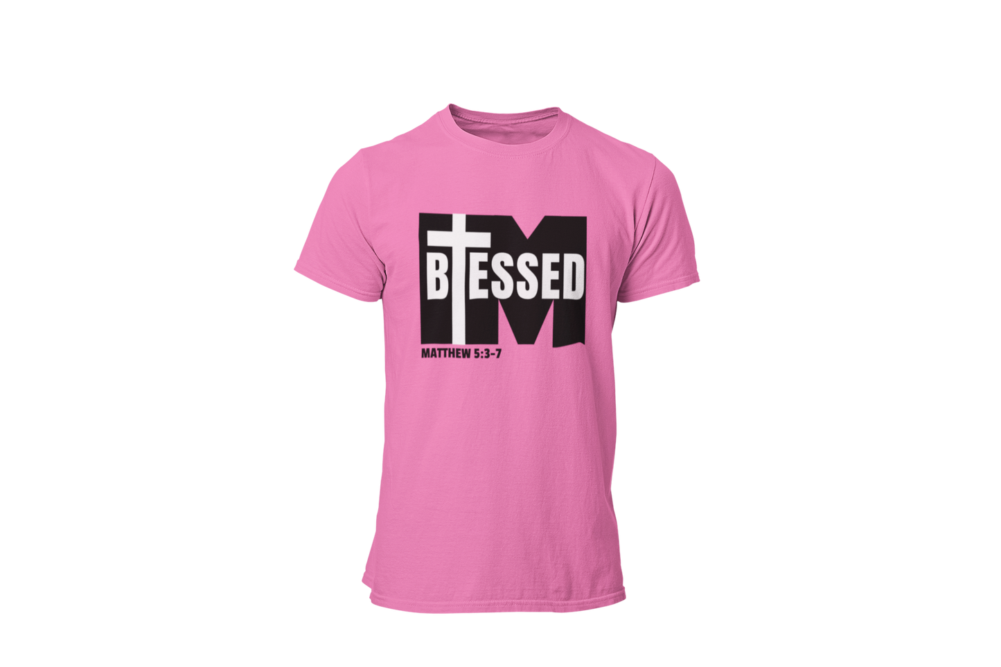 "I'M BLESSED, MATTHEW 5:3-7" FAITH CUSTOM GRAPHIC