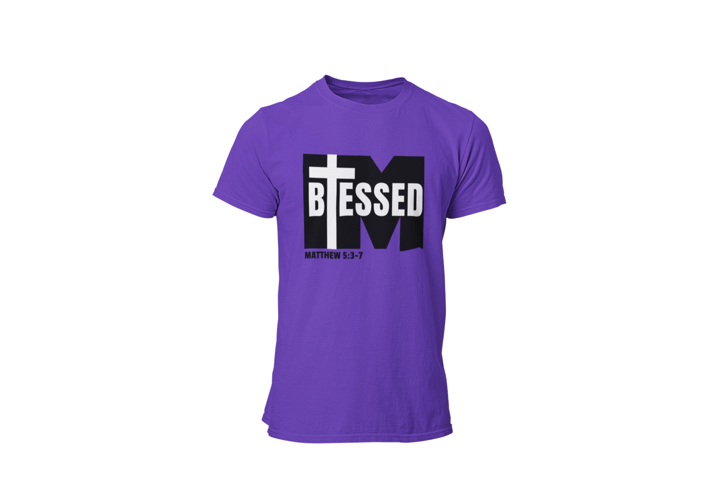 "I'M BLESSED, MATTHEW 5:3-7" FAITH CUSTOM GRAPHIC
