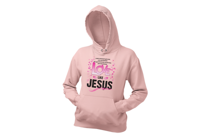 "LOVE LIKE JESUS - JOHN 13:34" - VALENTINE'S GRAPHIC DESIGN