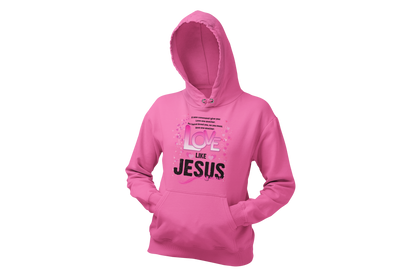 "LOVE LIKE JESUS - JOHN 13:34" - VALENTINE'S GRAPHIC DESIGN